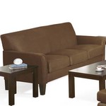 Petite Microfiber Sofa